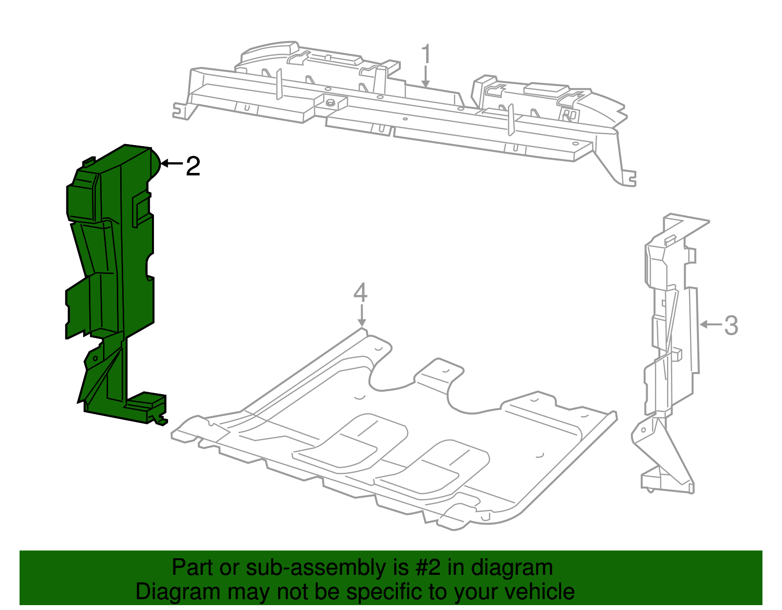 Radiator holder right