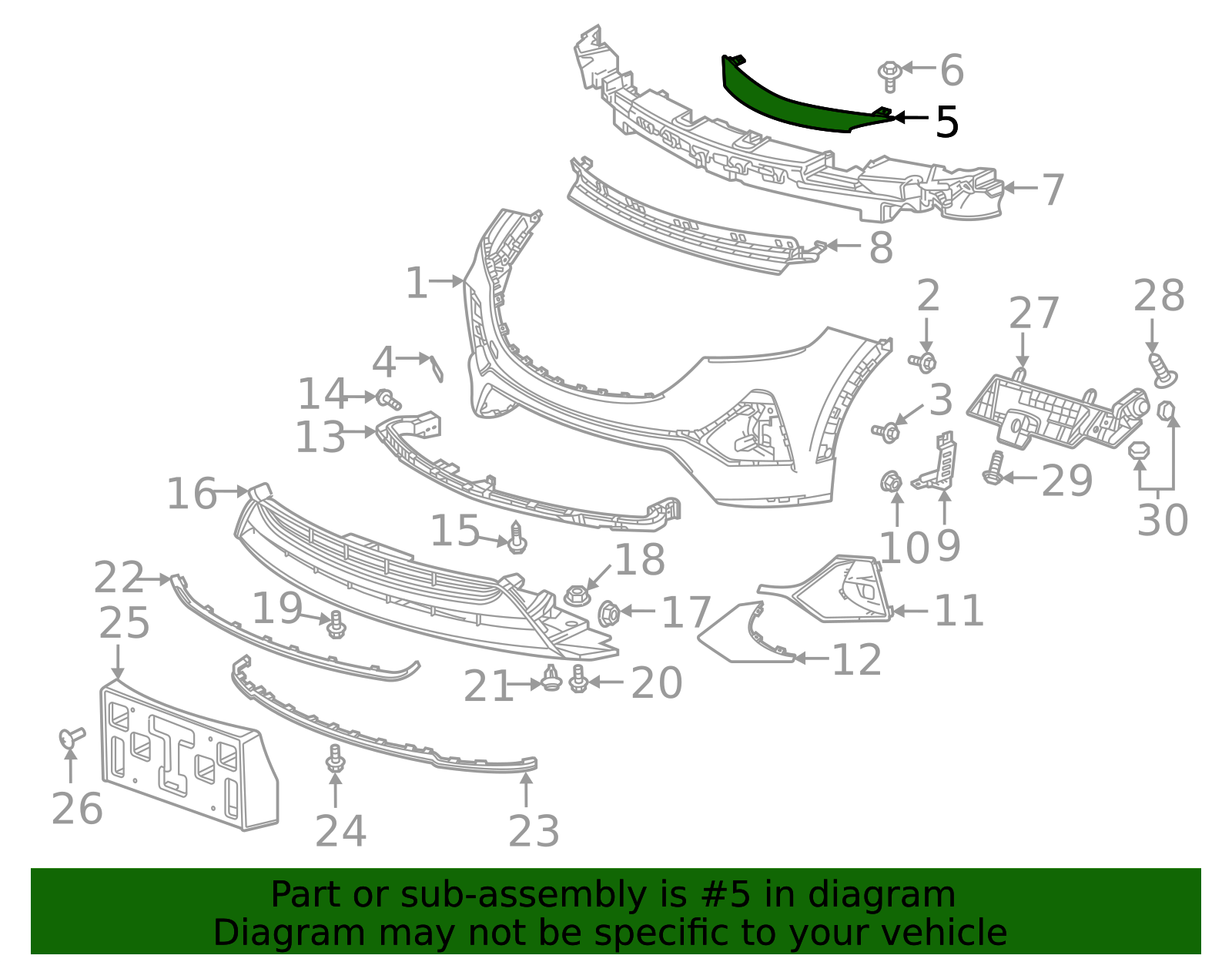 მოლდინგი კაპოტის - BUICK ENCORE GX 2020-23