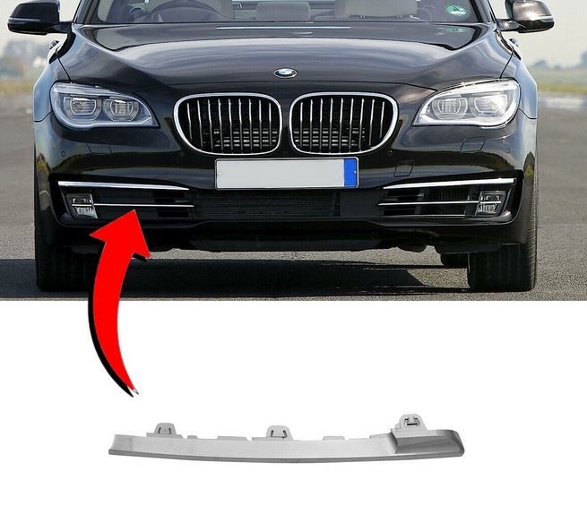 მოლდინგი წინა ბამპერის მარჯვენა - BMW 7 S F02 2012-2015