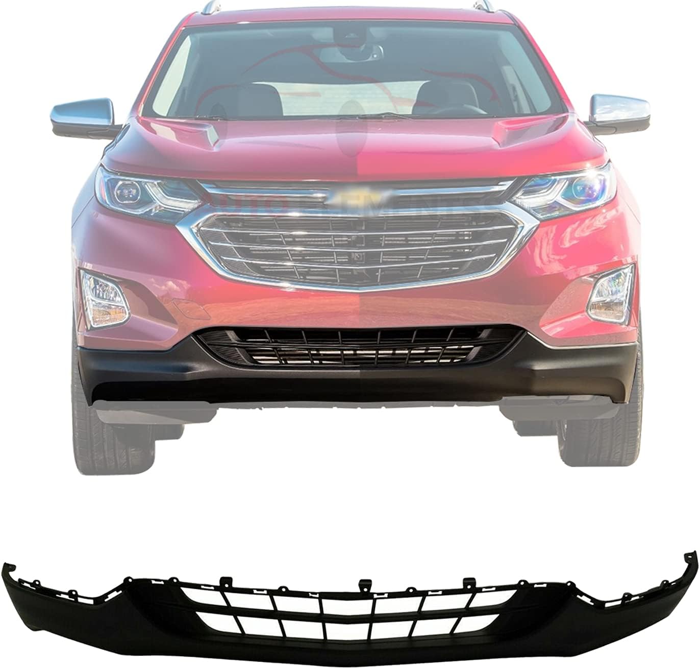 სპოილერი წინა ბამპერის - CHEVROLET EQUINOX 2018-2022 სპოილერი წინა ბამპერის - CHEVROLET EQUINOX 2018-2022
