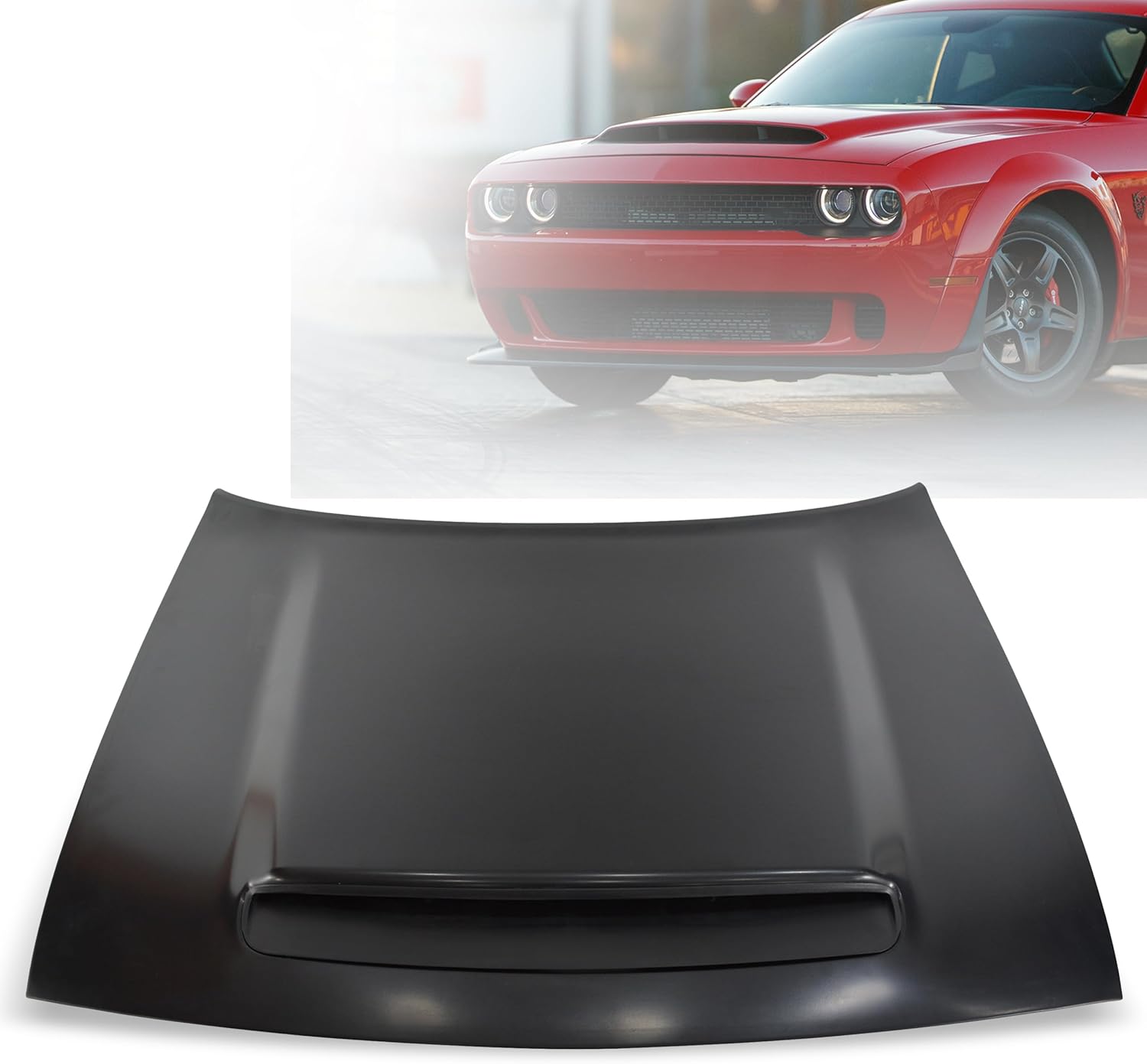 კაპოტი ალუმინი (DEMON) - DODGE CHALLENGER 2015-2022