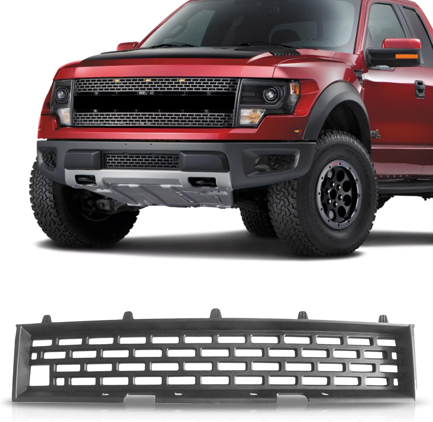 ცხაურა შუა - FORD F150 SVT RAPTOR 2010-2014