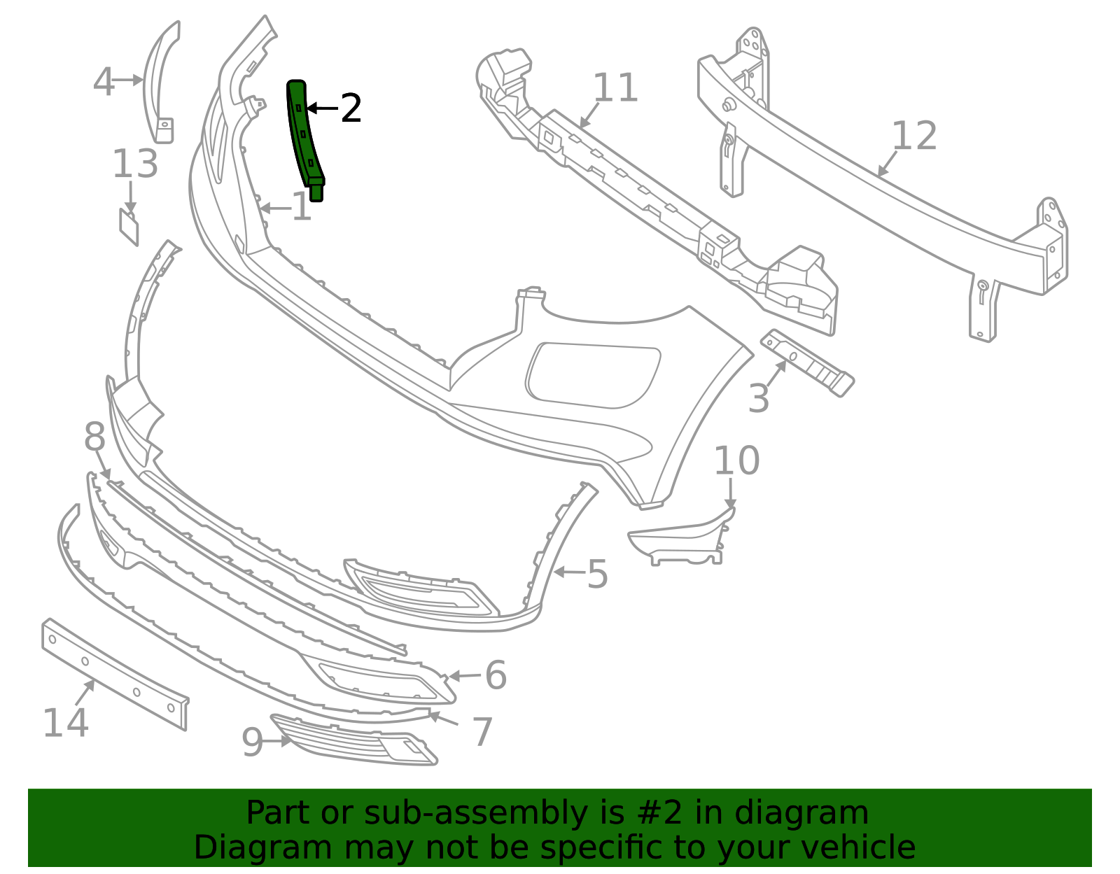 სამაგრი წინა ბამპერის მარჯვენა HYUNDAI VENUE - 2020-