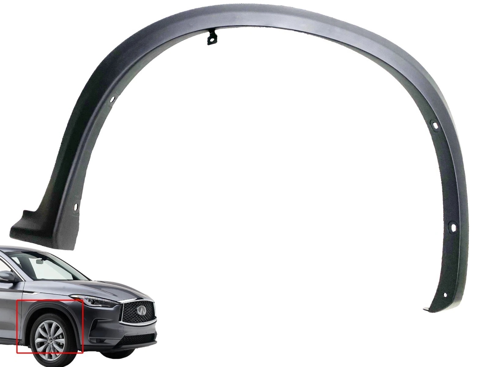 მოლდინგი ფრთის წინა მარჯვენა - INFINITI QX50 2019-