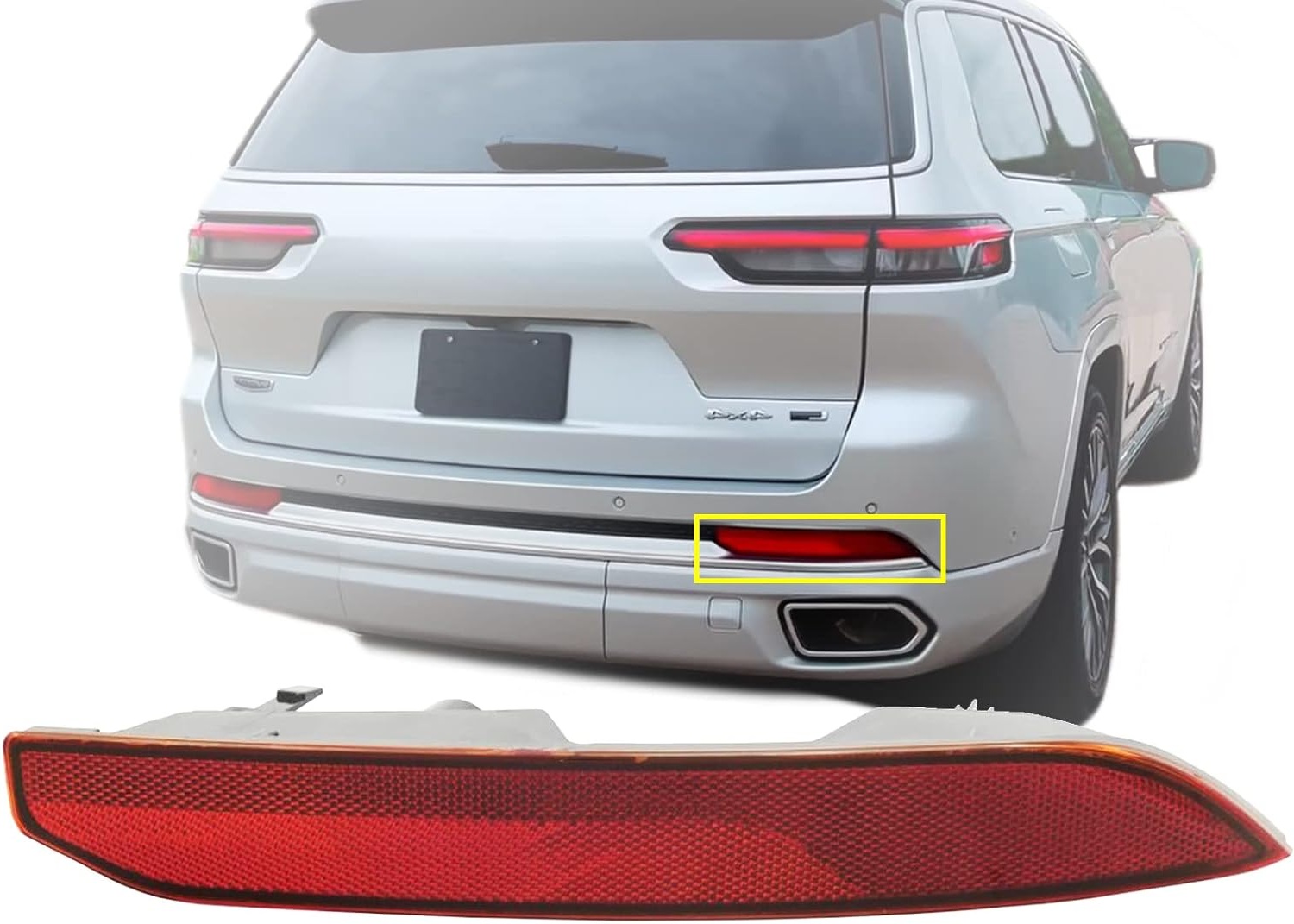 რეფლექტორი უკანა მარჯვენა - JEEP GRAND CHEROKEE 2022-