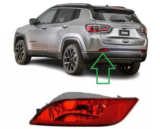 მაშუქი სანისლე უკანა მარცხენა - JEEP COMPASS 2017-