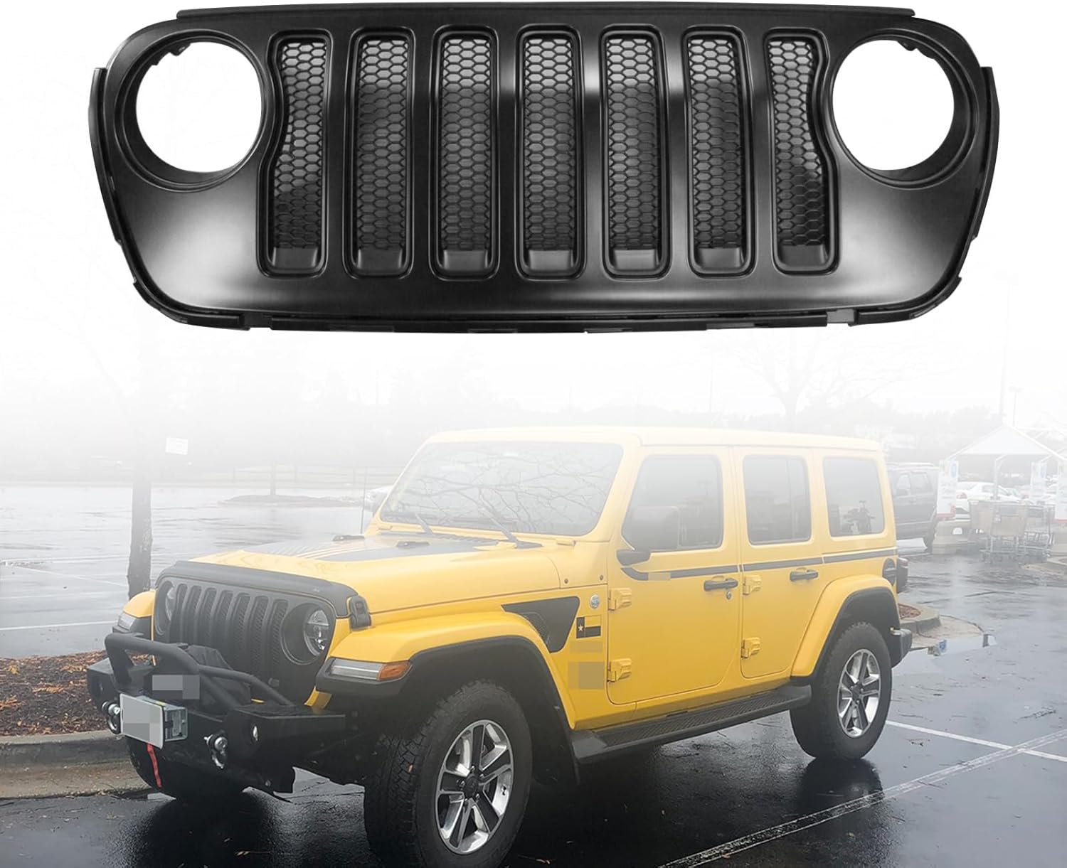 ბადე შავი - JEEP WRANJLER (JL) 2018-24