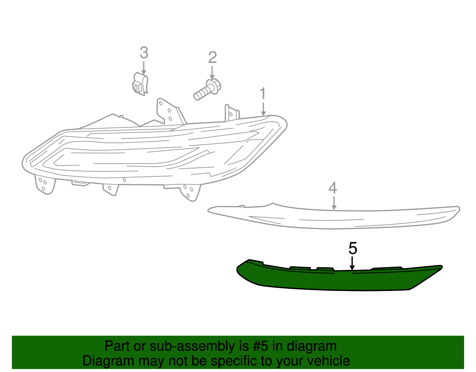მოლდინგი გვერდითა ცხაურის მარჯვენა - LINCOLN MKZ 2013-2016