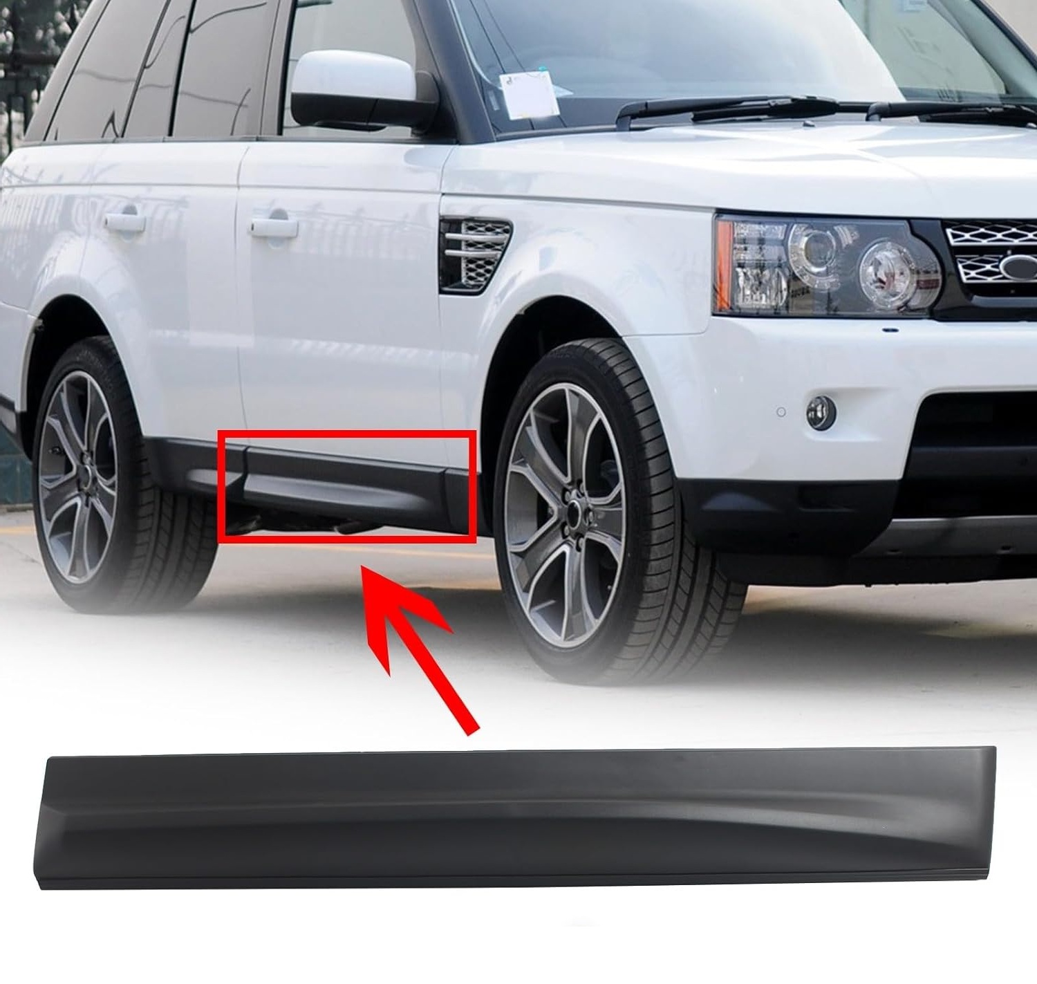 მოლდინგი წინა კარის მარჯვენა - RANGE ROVER SPORT 2005-2013