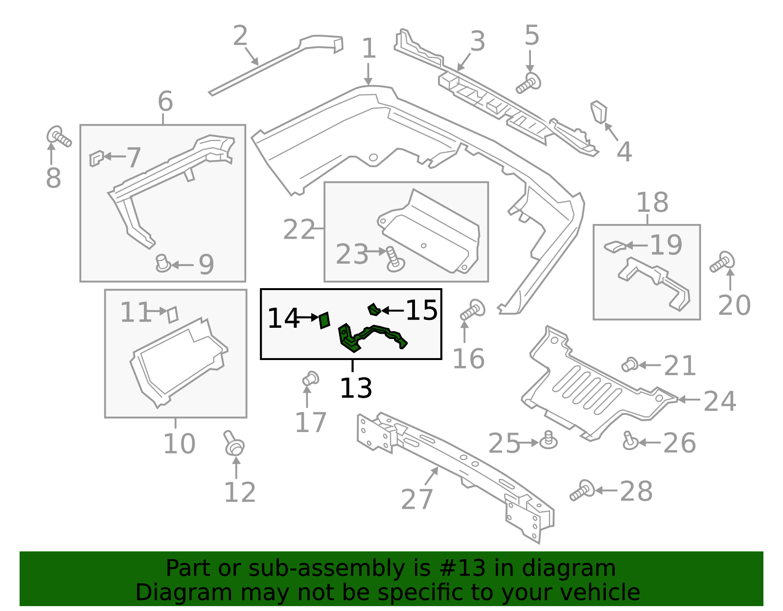 სამაგრი უკანა მარჯვენა - RANGE ROVER L405 2013-2017