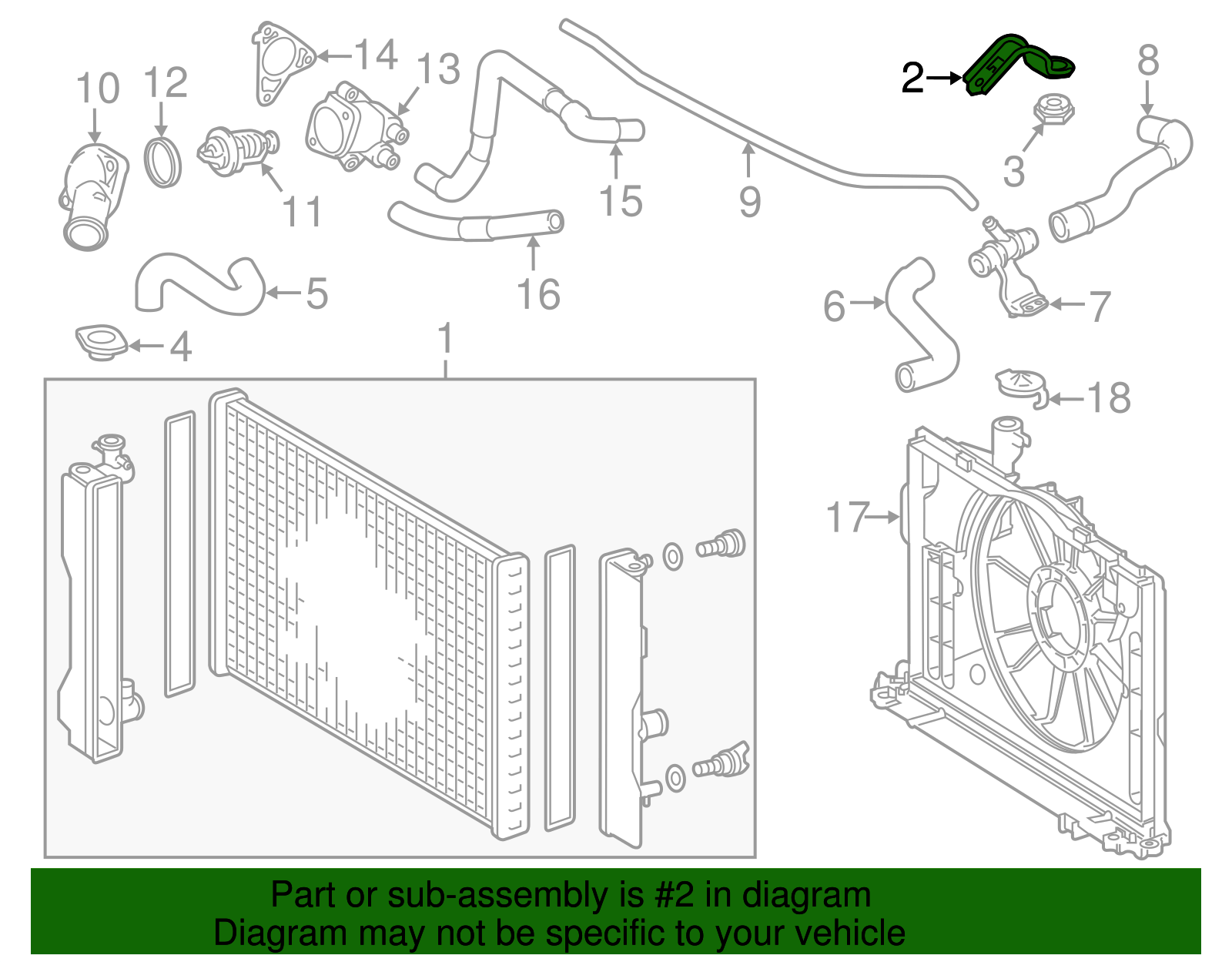 radiato support pannel