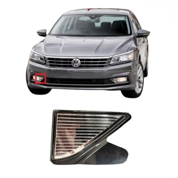 რეფლექტორი წინა ბამპერის მარცხენა - VOLKSWAGEN PASSAT 2016-2019
